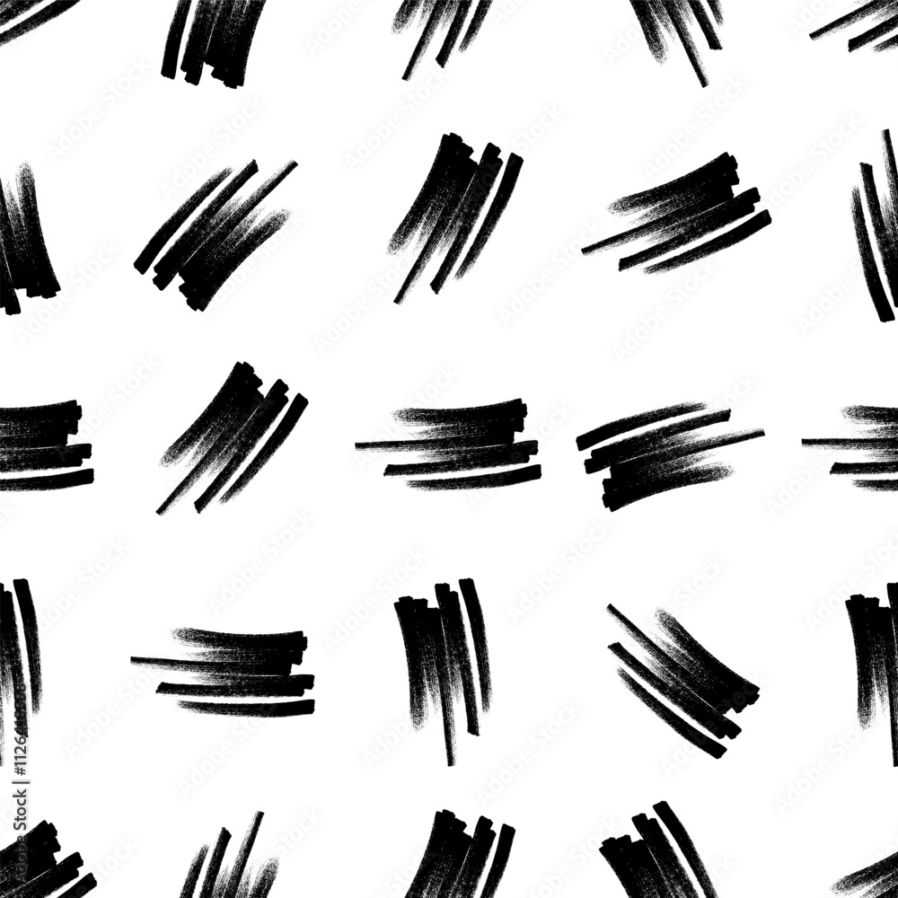 Seamless pattern with hand drawn scribble smears Seamless pattern with hand drawn scribble smears