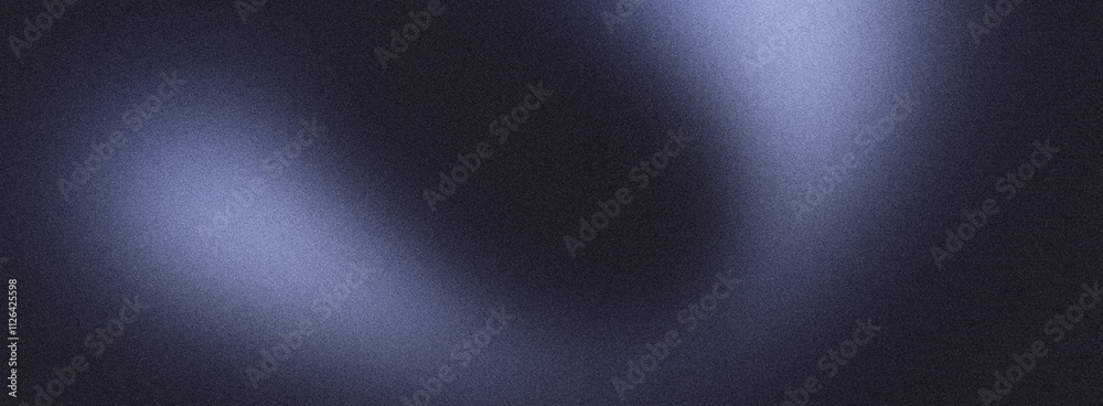 blue white illuminated wave on black, grainy color gradient background, noise texture effect, copy space blue white illuminated wave on black, grainy color gradient background, noise texture effect, copy space