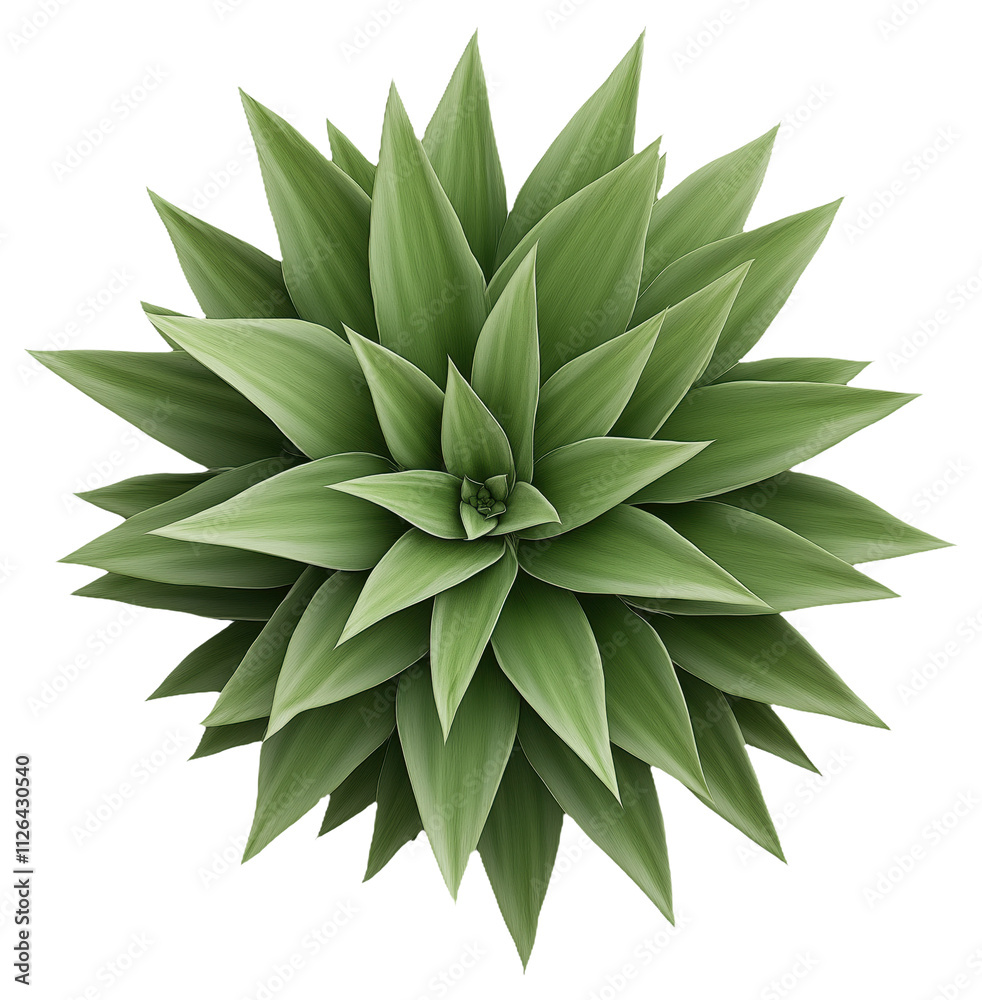 PNG Top view of green succulent plant PNG Top view of green succulent plant