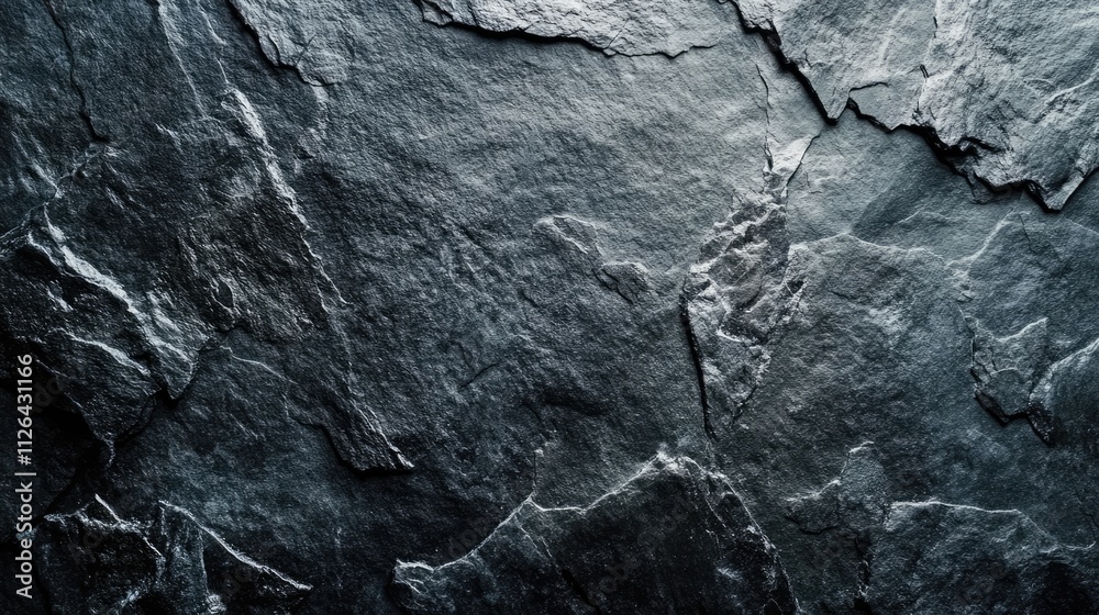 Dark slate stone texture for backgrounds or design projects showcasing natural rock surfaces and geological patterns Dark slate stone texture for backgrounds or design projects showcasing natural rock surfaces and geological patterns