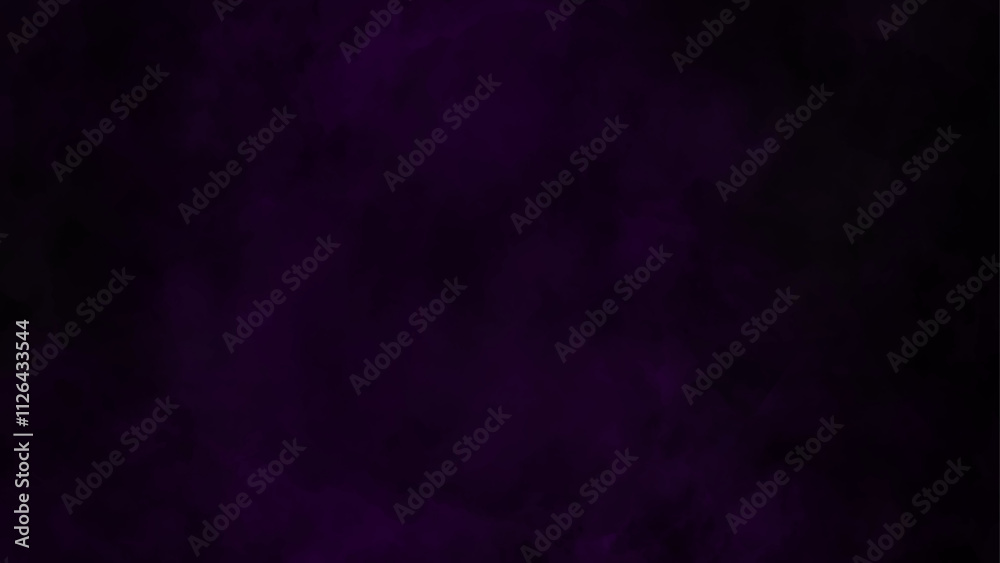 Dark black and purple background with grunge backdrop texture, Abstract purple texture wall aged with watercolor background. Dark black and purple background with grunge backdrop texture, Abstract purple texture wall aged with watercolor background.