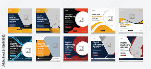 
Digital business marketing social media post & web banner corporate business marketing
social media post and web design template