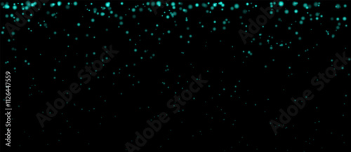 Blue particle effect set. Cascading pink particles, glowing dots, and soft shimmering highlights create a magical and festive atmosphere, ideal for decorative, celebratory, or dreamy designs.