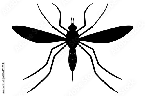 mosquito Insect Vector silhouette design