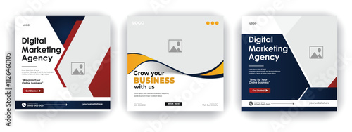 
Digital business marketing social media post & web banner corporate business marketing
social media post and web design template