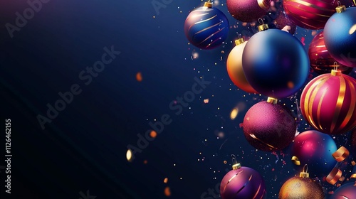 background with balloons
