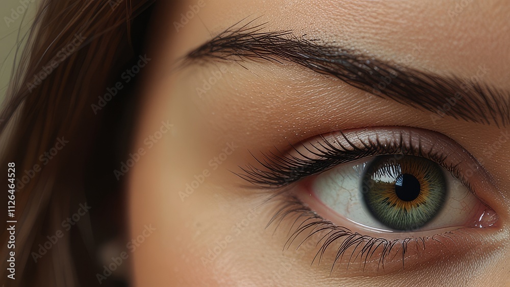 Obraz premium close up of female eye