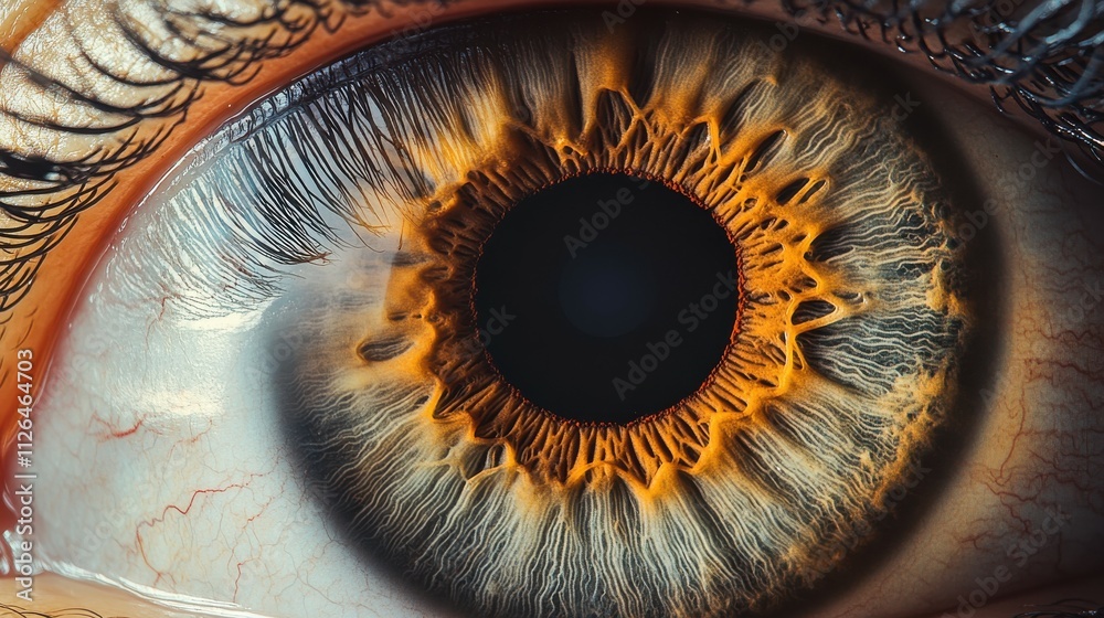 A detailed closeup of a human eye, showcasing the iris and pupil, with superimposed circular graphical elements symbolizing vision analysis or ophthalmology diagnostic technology. A detailed closeup of a human eye, showcasing the iris and pupil, with superimposed circular graphical elements symbolizing vision analysis or ophthalmology diagnostic technology.