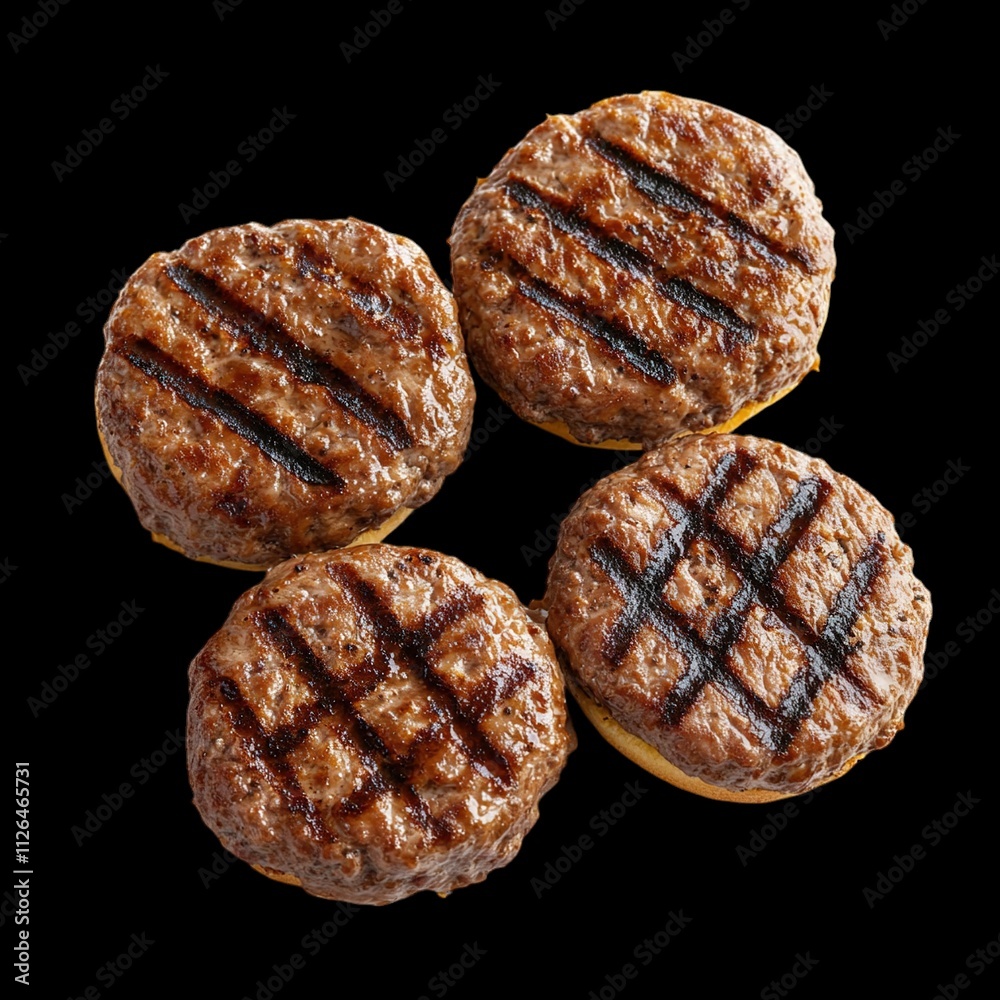 cookies on black cookies on black
