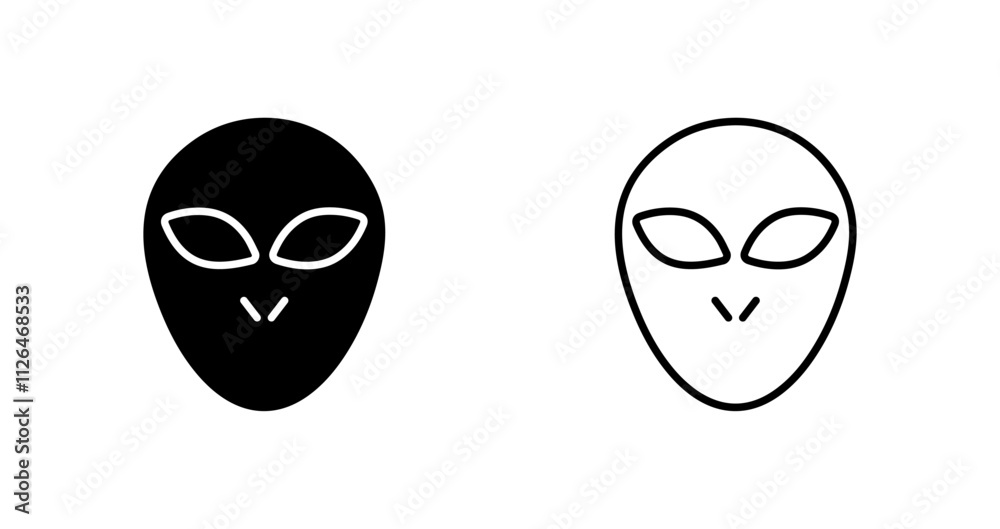 Alien Icon Design Alien Icon Design