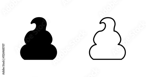 Pile of Poo Icon Design