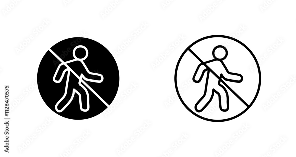 No Entry Sign Icon Design No Entry Sign Icon Design