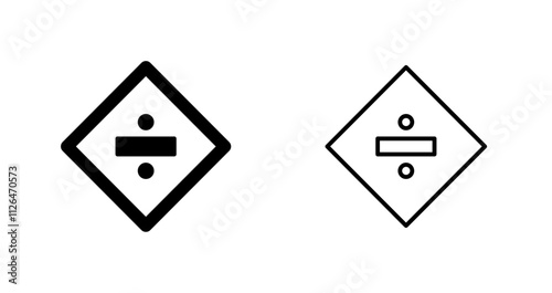 Free Download Division Sign Icon Design - GFXLoad