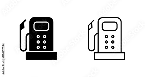 Fuel Pump Icon Design