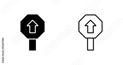 Up Arrow Icon Design