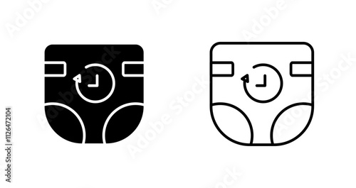 Diaper Duty Icon Design