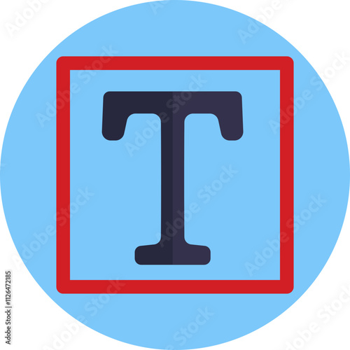 Typography Tool Icon: Featuring the letter "T" in a square, this icon represents features related to typography, such as text manipulation.