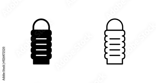 Sleeping Bags Icon Design
