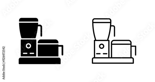Food Processor Icon Design