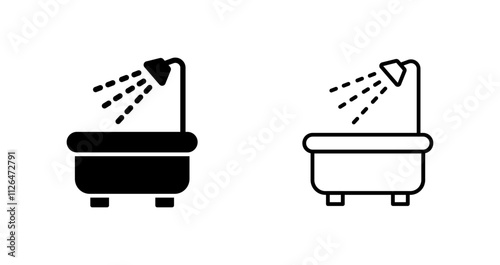 Bath Time Icon Design
