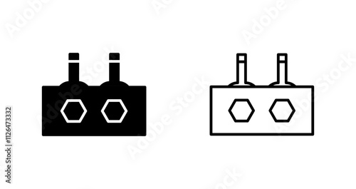 Wine Cellar Icon Design