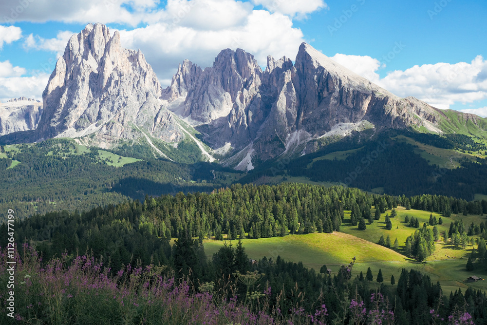 Fototapeta premium Views of Dolomites 