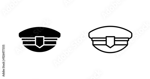 Postman Hat Icon Design