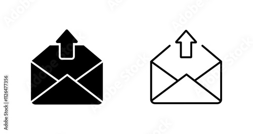 Outbox Icon Design