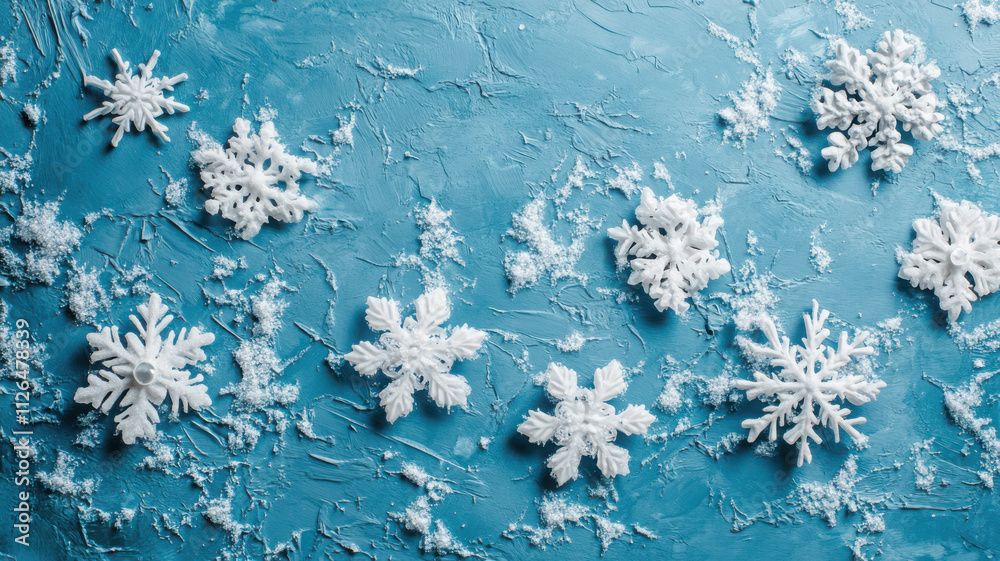 Winter Snowflake Texture Winter Snowflake Texture