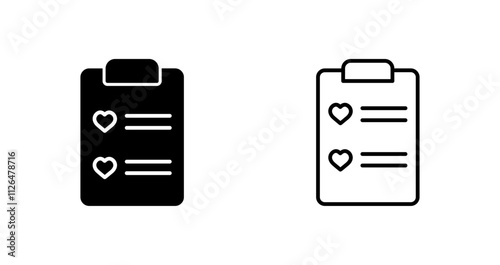 Wishlist Icon Design