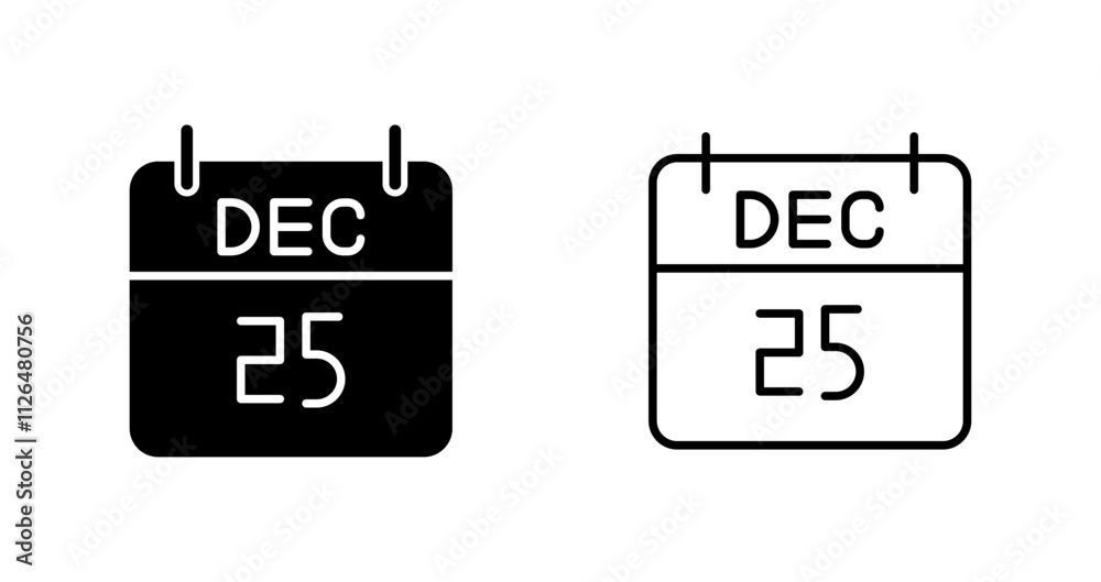25 December Icon Design 25 December Icon Design