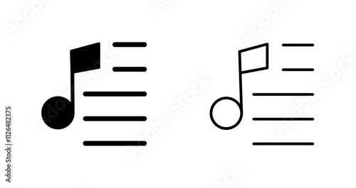 Party Playlist Icon Design