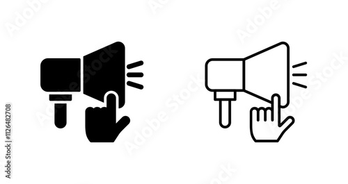 Call to Action Icon Design