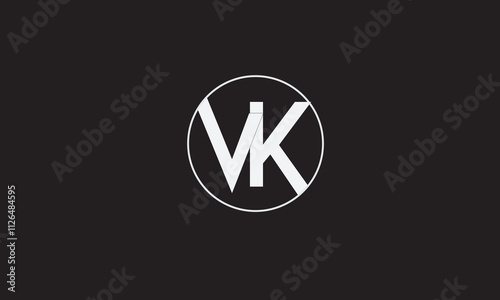 Free Download VK, KV , V , K , Abstract Letters Logo Monogram	 - GFXLoad