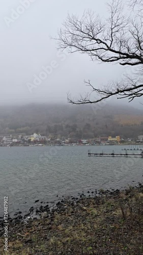 misty morning on the river