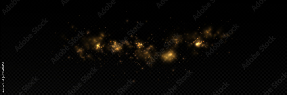Shiny Golden Particles Golden dust. Shiny Golden Particles Golden dust.