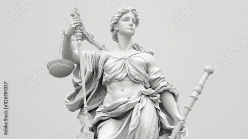 The Scales of Justice: A Symbol of Equilibrium and Fairness in a Chaotic World 