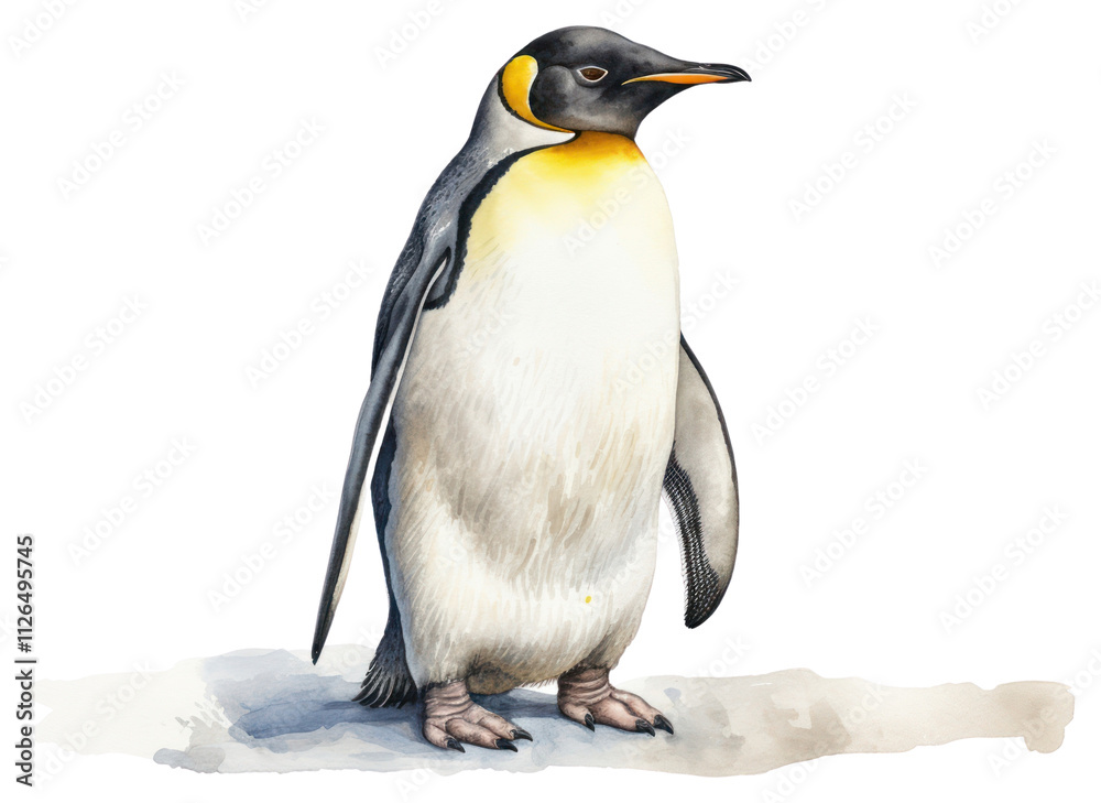 Fototapeta premium PNG Penguin animal bird wildlife.