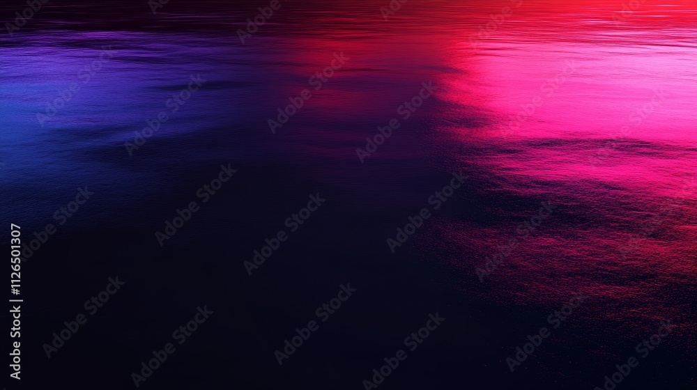 Colorful water reflection with shades of pink blue and black, vibrant abstract background, modern art print, eye-catching decor Colorful water reflection with shades of pink blue and black, vibrant abstract background, modern art print, eye-catching decor