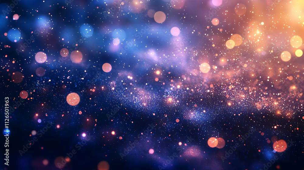 Glimmering Lights Dance Joyfully Across Night Glimmering Lights Dance Joyfully Across Night