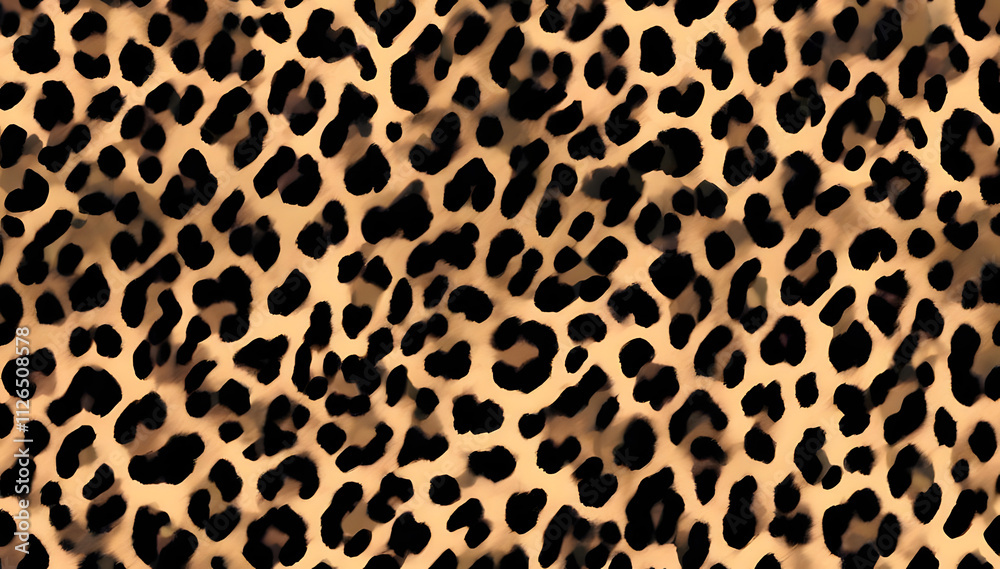 leopard, jaguar fur texture, fur, brown background, dark skin pattern, fashion design