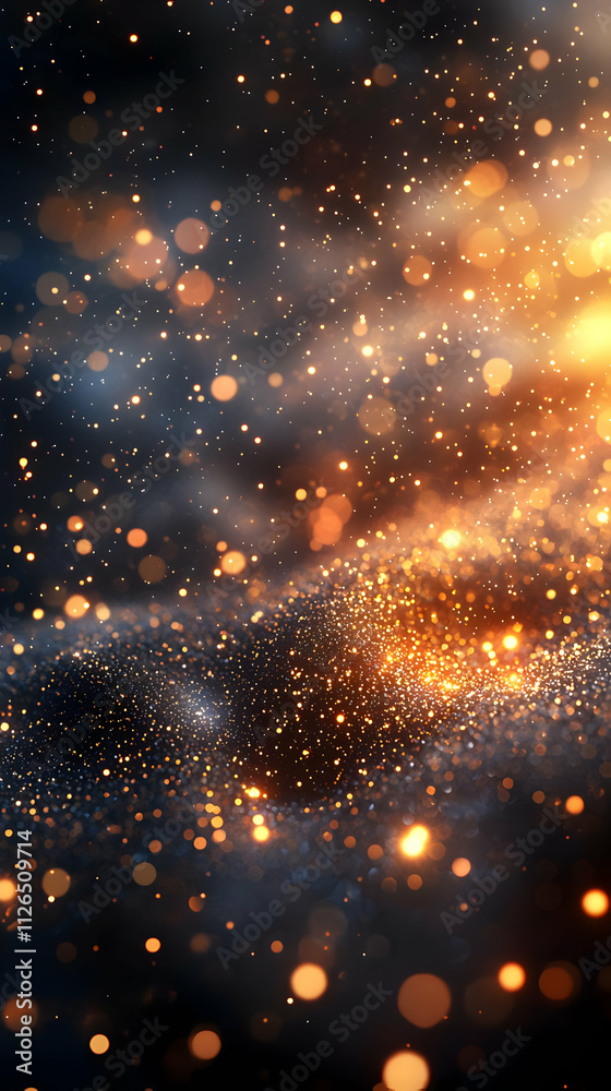 Glimmering Lights Dance, Shimmering, Sparkling Night Glimmering Lights Dance, Shimmering, Sparkling Night