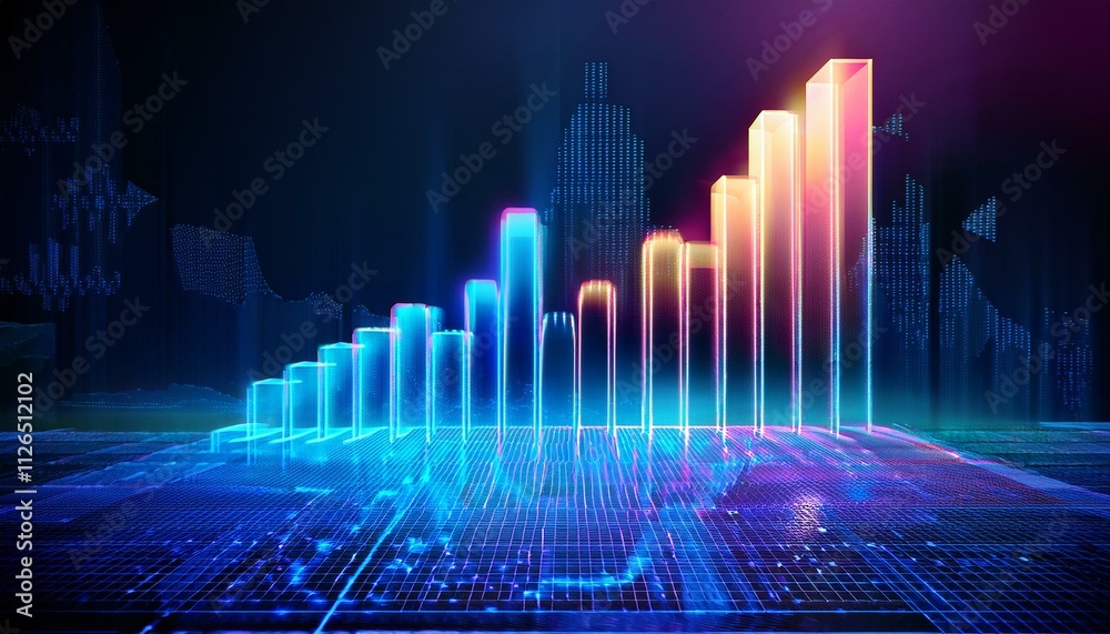 The graph is a symbol of our growth potential. The graph is a symbol of our growth potential.