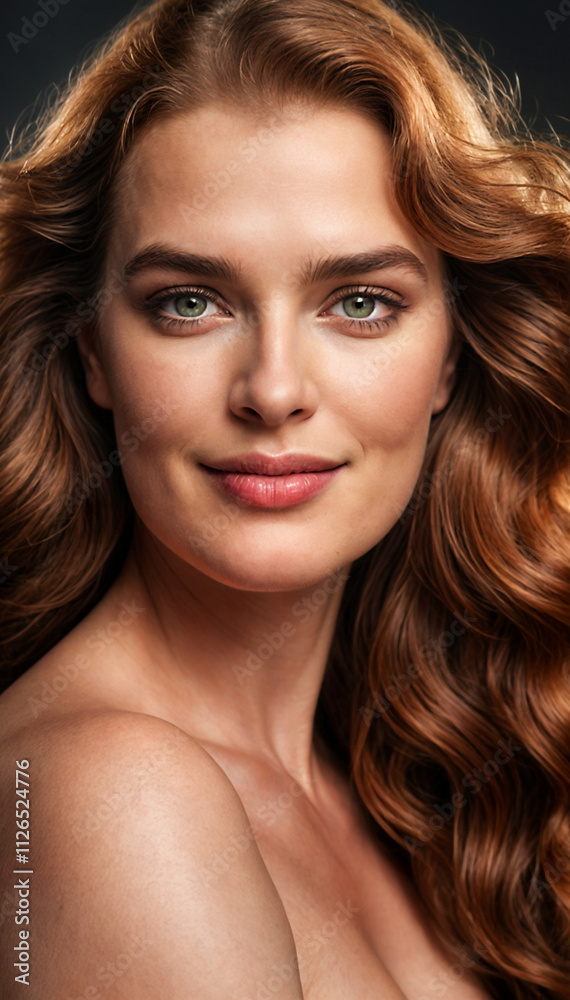 Fototapeta premium Eternal Elegance: A Portrait of Timeless Beauty