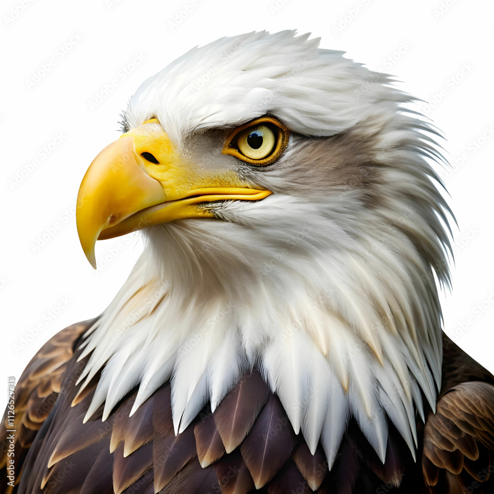 picture of eagle in white background picture of eagle in white background