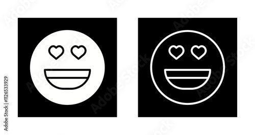 Heart Eyes Icon Design