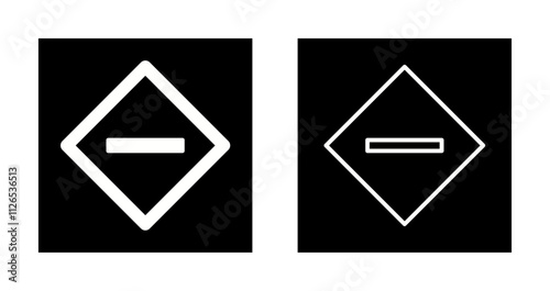 Minus Sign Icon Design