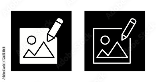 Photography Editing Icon Design