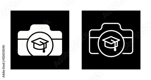 Photography Education Icon Design