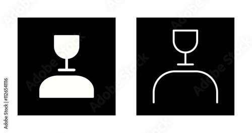 Wine Snob Icon Design